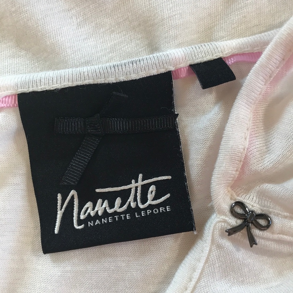 Nanette Lepore’ Lightweight Cotton Boatneck - Picture 8 of 8